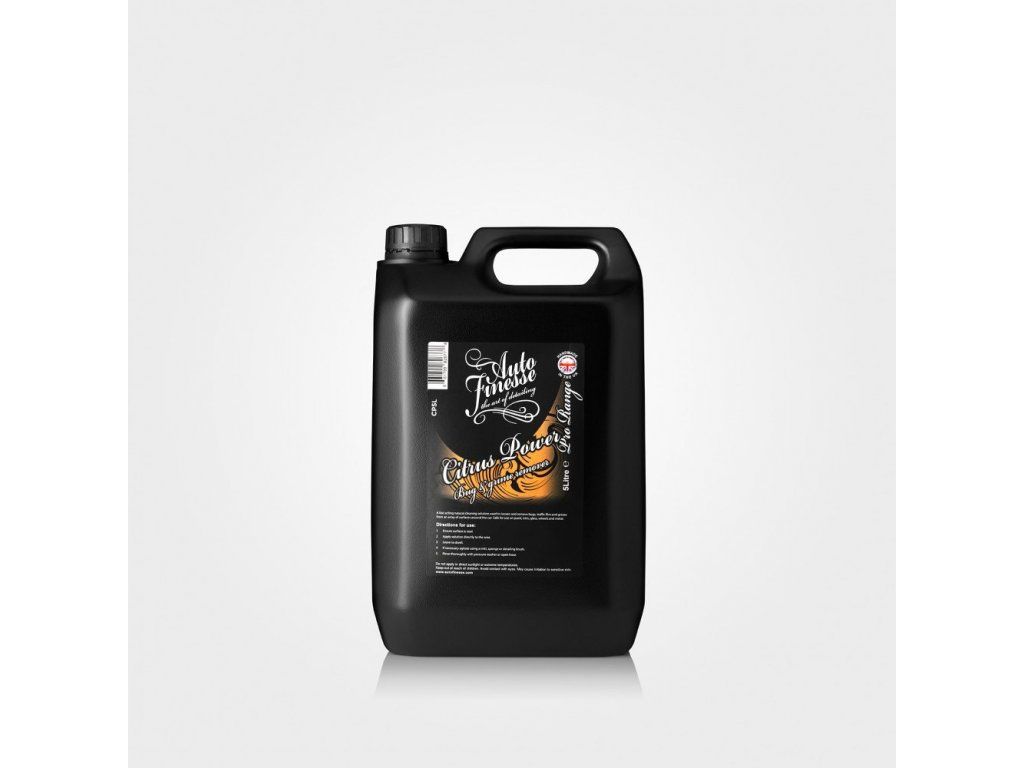 Auto Finesse Citrus Power Bug & Grime Remover 5L pH neutrální odstraňovač hmyzu a špíny